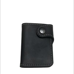 Black Leather Wallet
